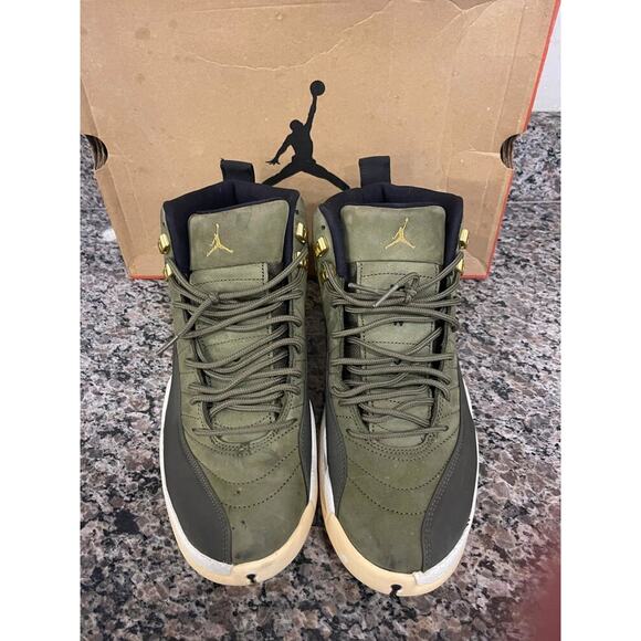 Men\'s Size 10.5 Nike Jordan 12 Retro Green With Box SPB-JB 335039 main image 11